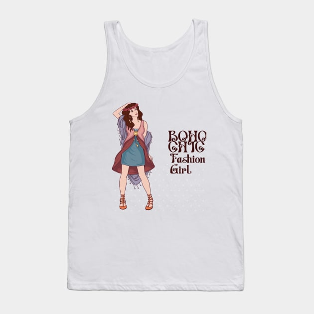 boho chio fashion girl Tank Top by madihaagill@gmail.com